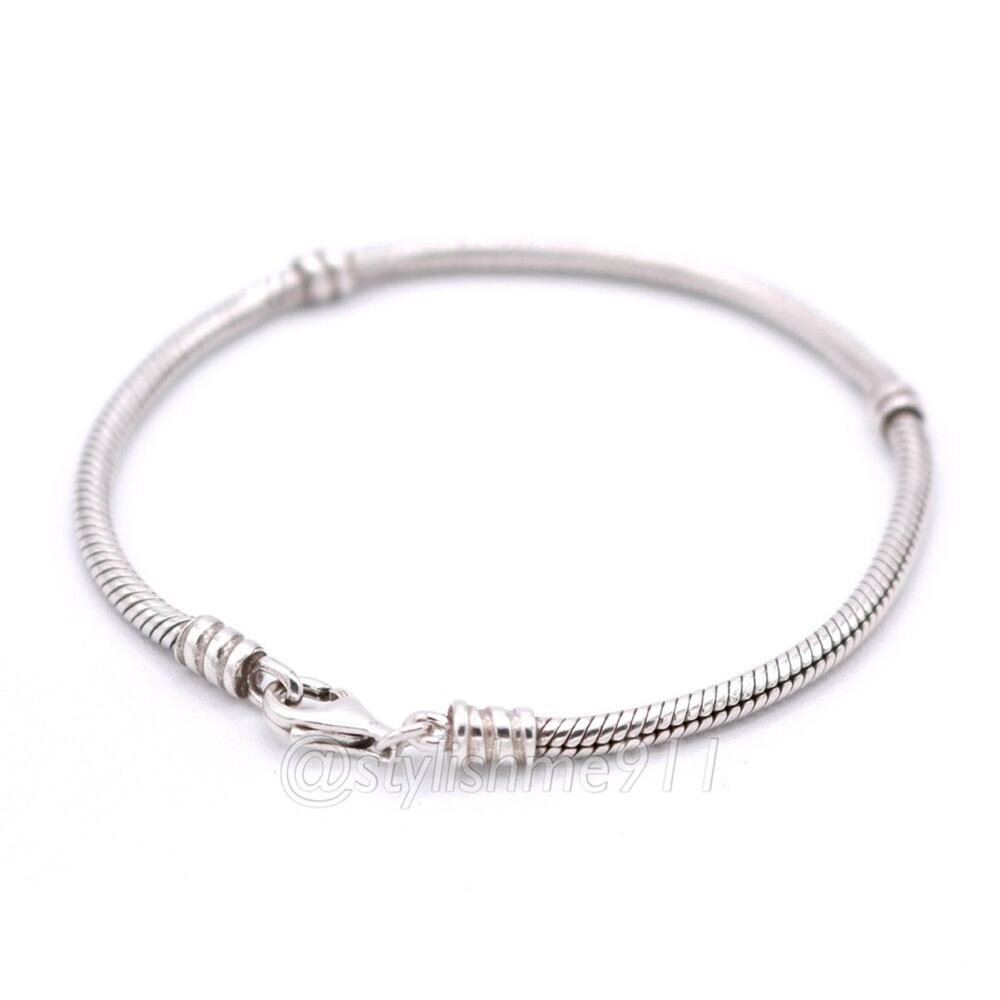 Authentic PANDORA Sterling Silver  Bracelet with Lobster Clasp
